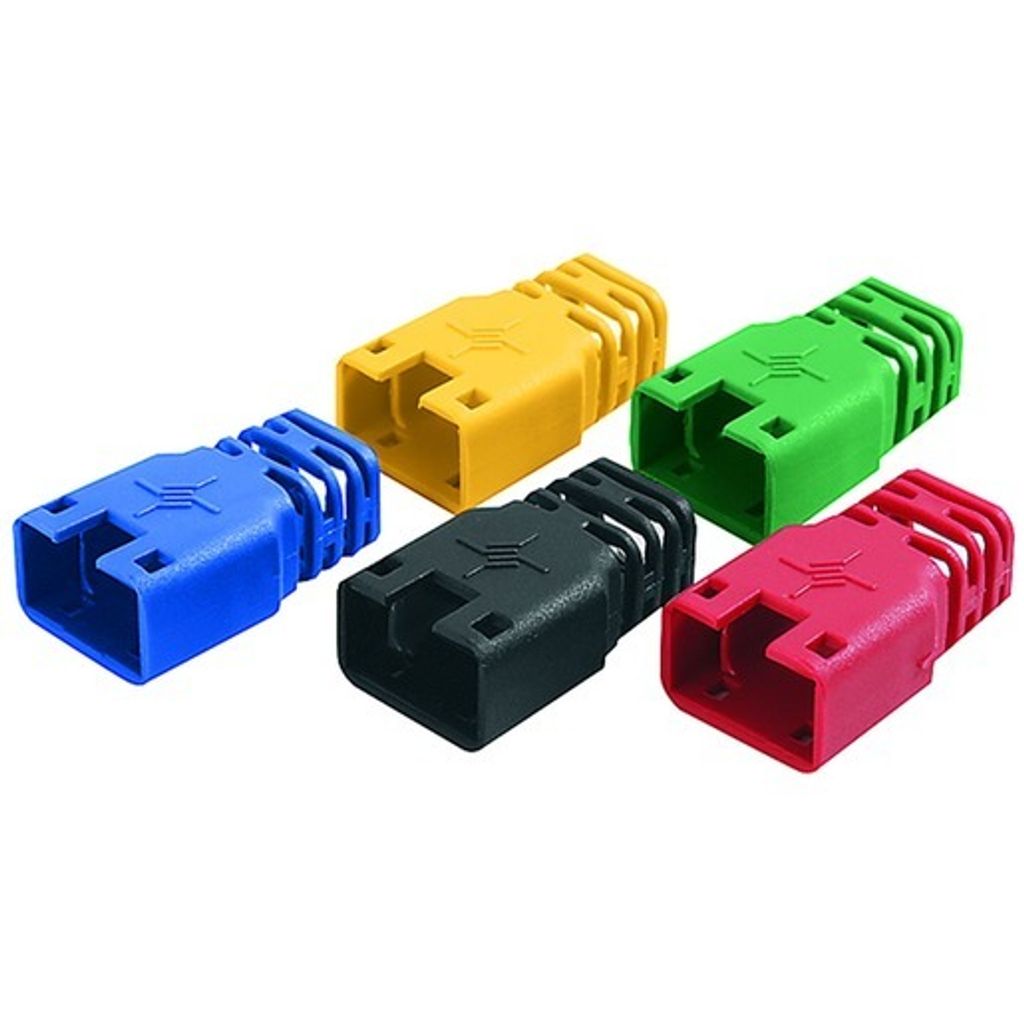 Telegärtner Tülle für RJ45 Stecker Kat.6, schwarz, 6 mm (B00081A0031)