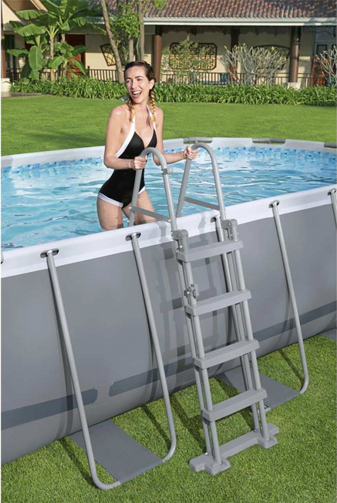 Bestway Sicherheitsleiter 122 cm Poolleiter Leiter Pool Produktbild 15
