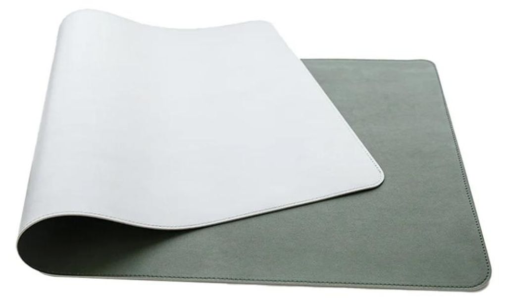 Rutschfeste Schreibtischunterlage aus Leder, wasserdicht, pflegeleicht, 90 x 45 cm