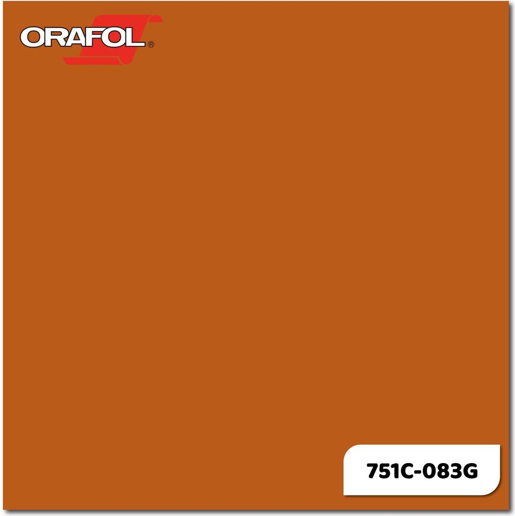 ORAFOL ORACAL 751C Meterware - 083 NUT-BROWN in 126 x 100cm
