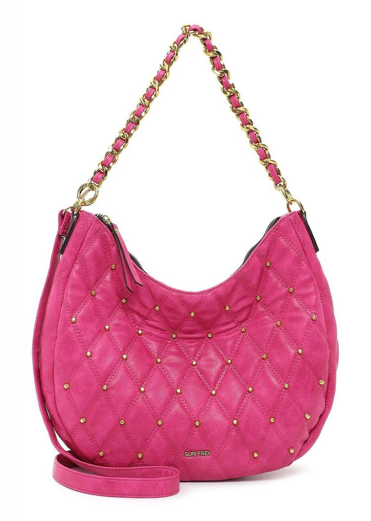 SURI FREY Umhängetasche Schultertasche Corey Hobo Bag Pink