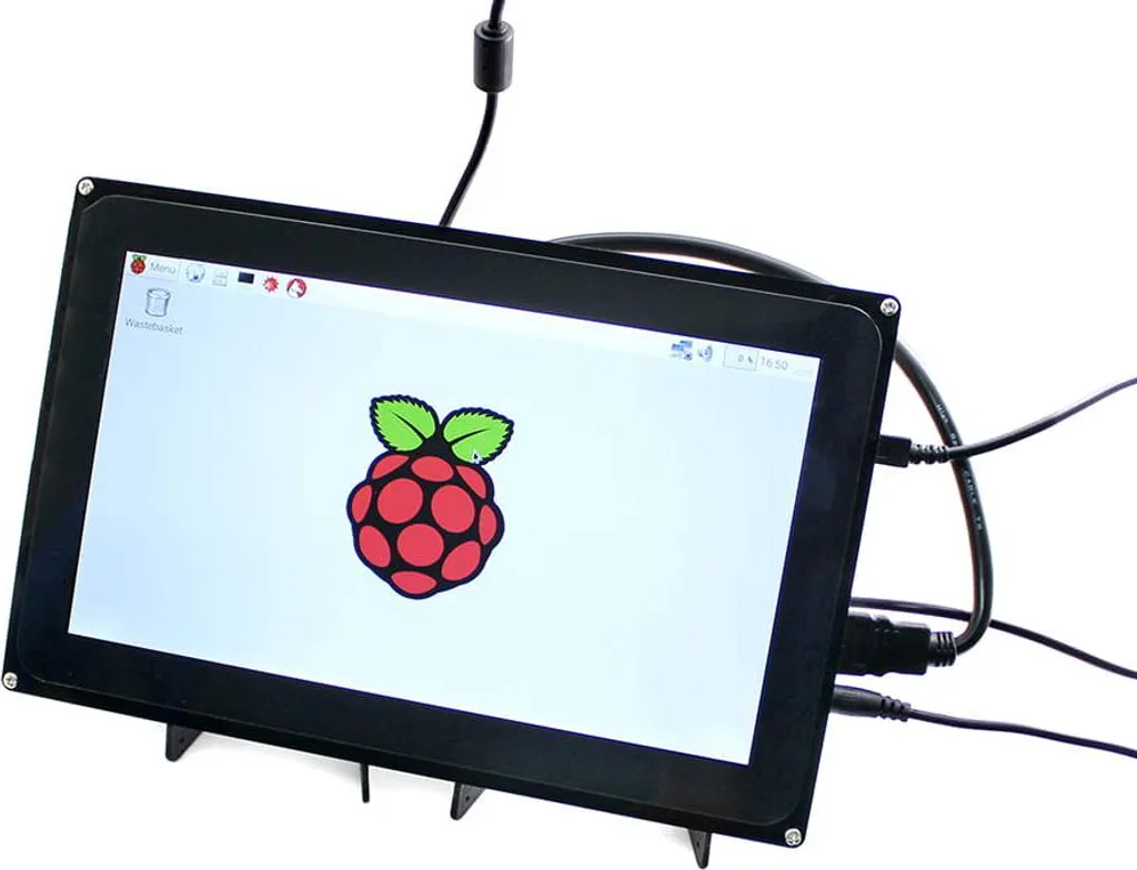 Écran LCD HDMI 10,1 pouces 1024x600 tactile avec boîtier de protection