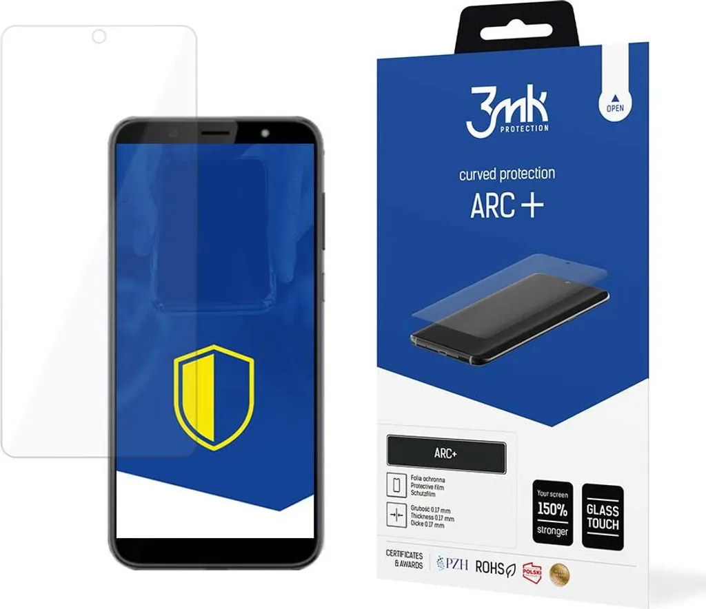 Pellicola Protettiva HTC U12 Life 3mk ARC+ | No Bolle & Auto-Rigenerante