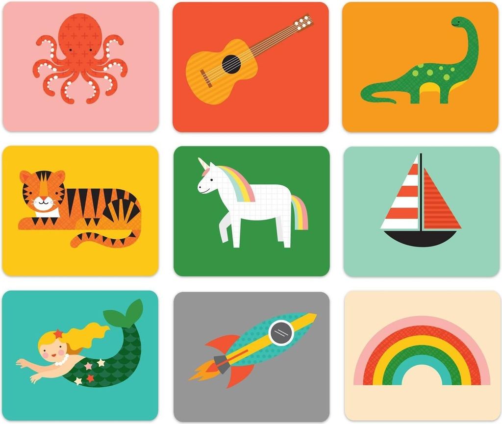 Petit Collage Brettspiel - Ratespiel Was bin ich? Kinderspiel Karton