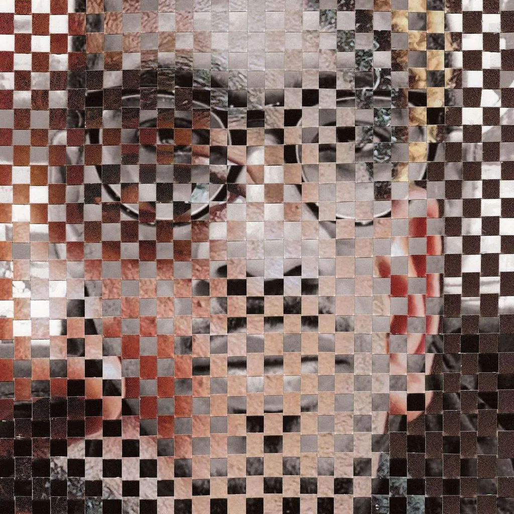 Miroir Mural Forme Œil L'œil de l'I en Fibres Naturelles Tressées