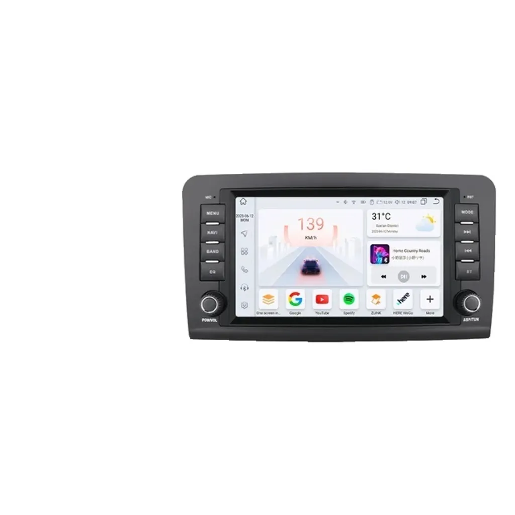 Autoradio S6-6G GPS avec Écran Tactile 8 Pouces et Processeur 8 Cores