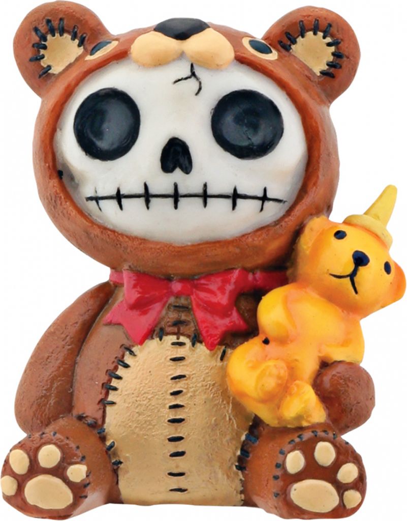 Kleine Furrybones Figur Honeybear - die Geschenkidee für Gothic Fans