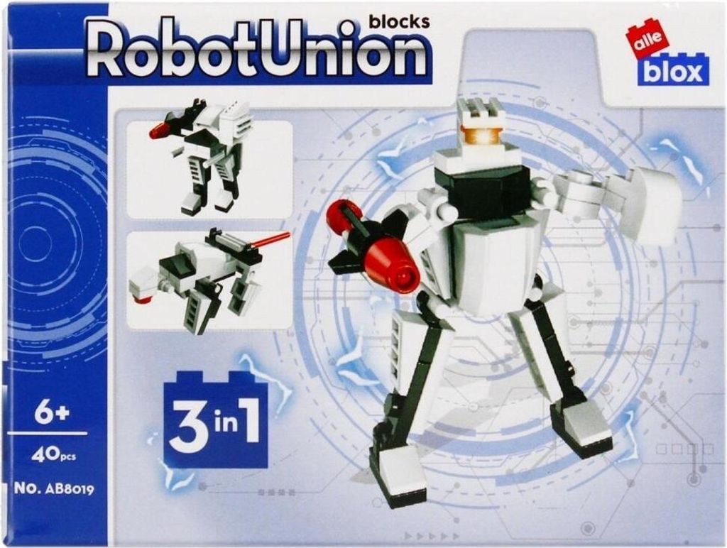 Roboter-Bausteine 40 Stück ALLEBLOX