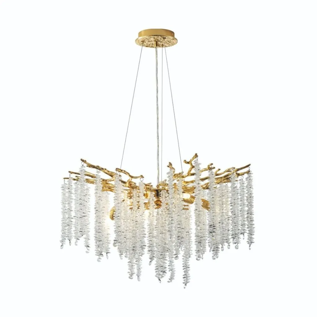 Lustre DIJON Ligne Zuma : Éclairage Design pour Plafonds Hauts/Bas
