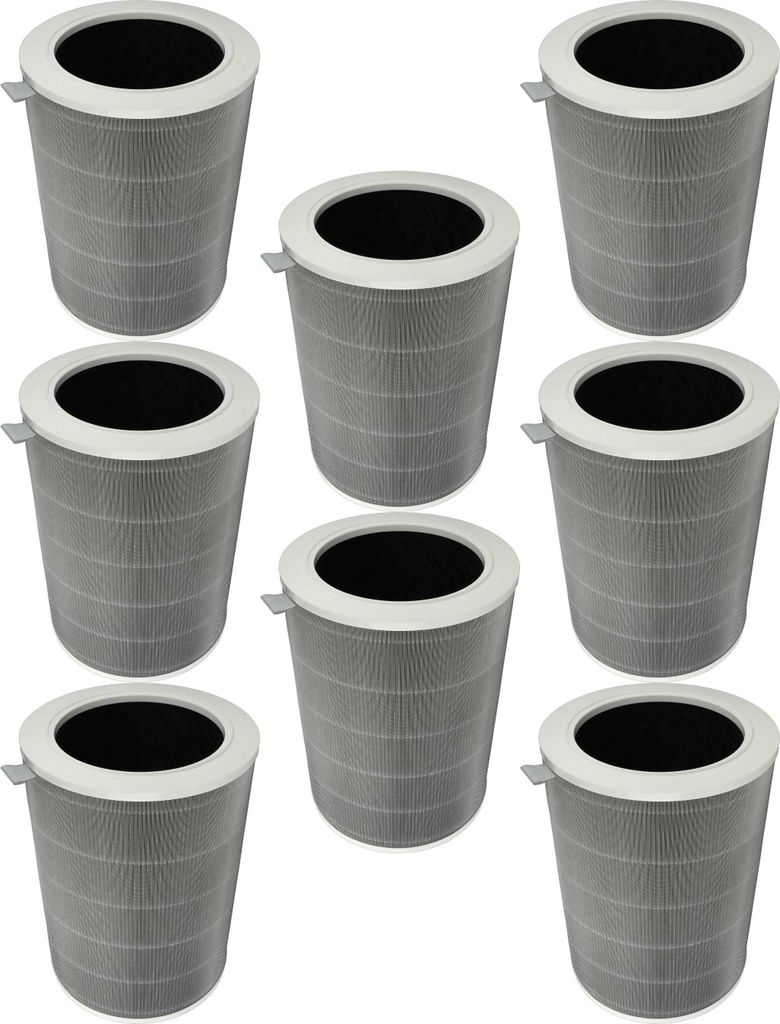 vhbw 8x H11 Filter Ersatz für Xiaomi M16R-FLP-GL, 34107, BHR5120GL für Luftreiniger - Ersatz-Filter