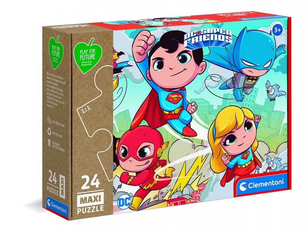 Puzzle 24 Teile XXL Clementoni - DC Super Friends