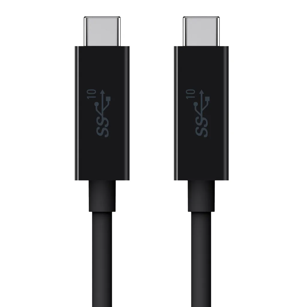 Belkin Câble USB-C vers USB-C 3.1 SuperSpeed+ 10 Gbps 3A 1m Noir