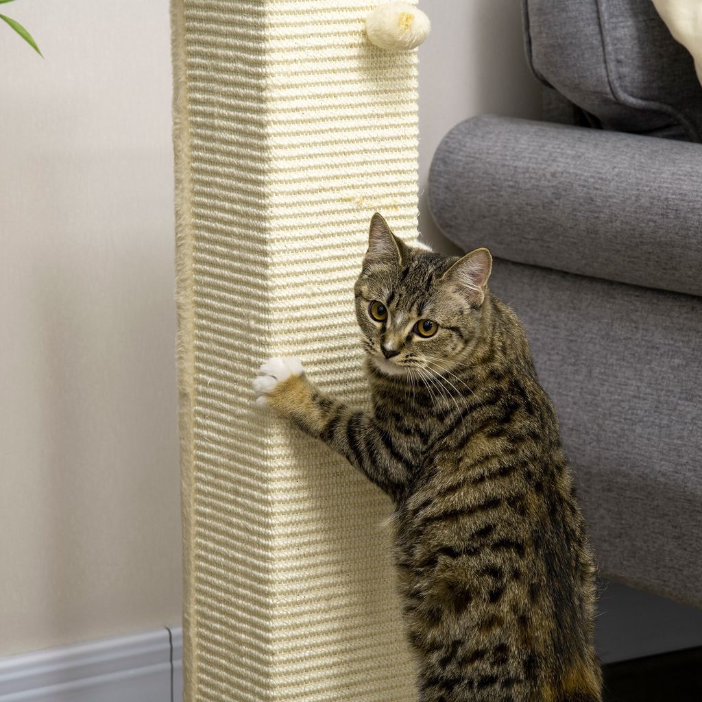 PawHut Kratzbaum, 80 cm, Kratzstamm für Katzen mit Produktbild 9