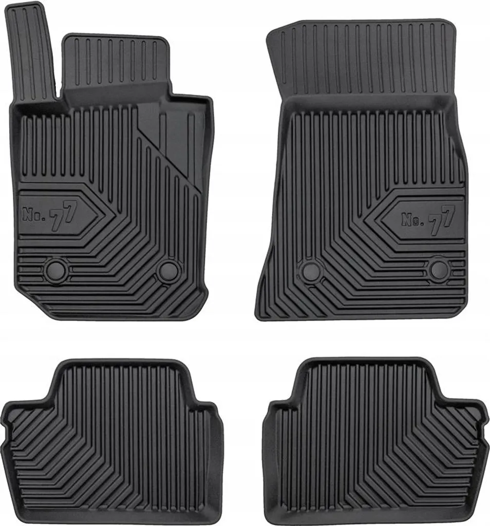 Set Tappeti Gomma 3D per BMW Serie 2 G42 Coupé - Alta Protezione