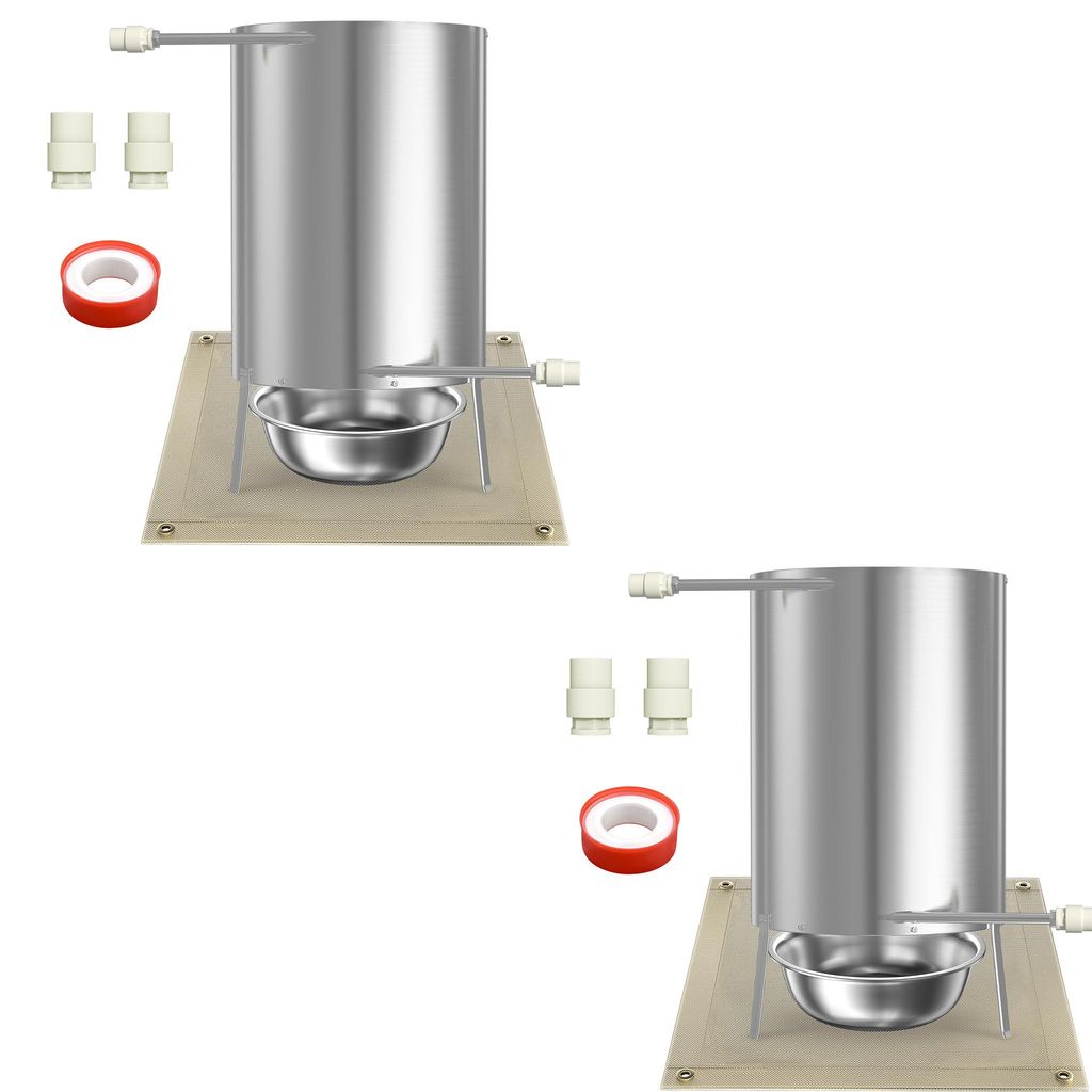 ACXIN 2X Poolheizung mit Feuer Poolheizung Holz Feuertonne Produktbild 