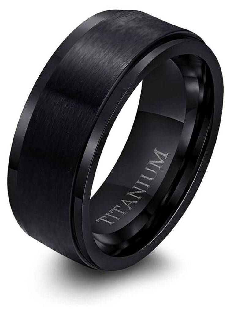 Titan Ring schwarz Herren matt 64 (20.3 mm Ø) Produktbild 