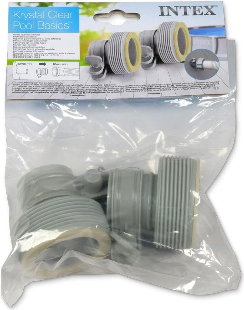 Złączki, konektory do pomp, redukcja, śr. 38mm Intex 29061 Produktbild 6