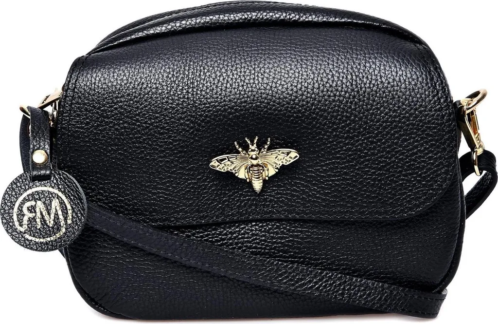 Sac Bandoulière Femme Noir RM 1873 Roberta M Collection Hiver 2025