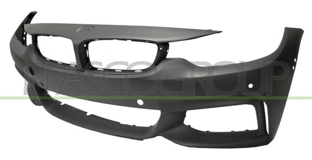 PRASCO Stoßstange Stoßfänger für BMW 4 Gran Coupe (F36) Grundiert BM4001022