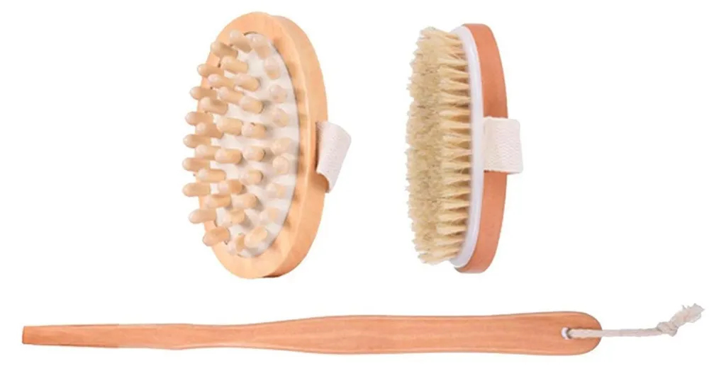 Brosses de toilette 5 pièces avec support ventilé - Manche robuste - 2