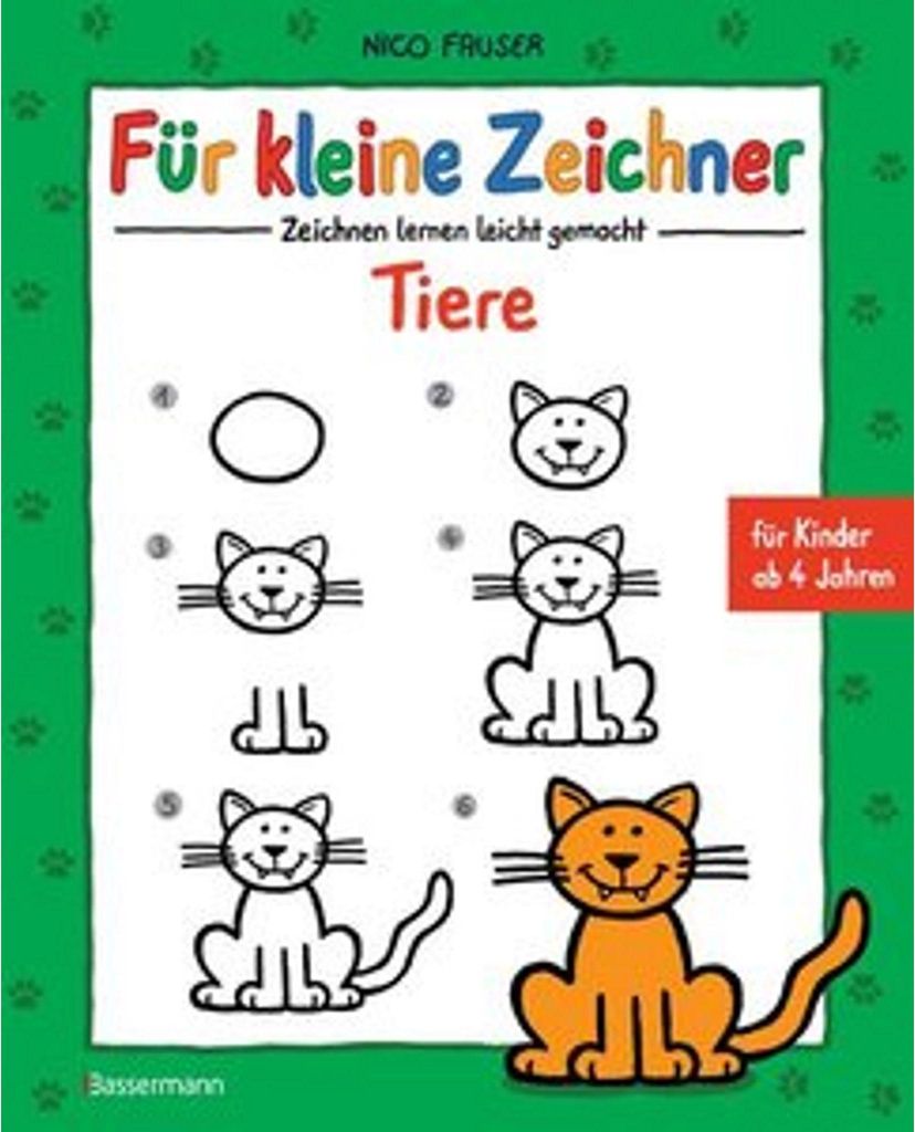 Für kleine Zeichner - Tiere Produktbild 