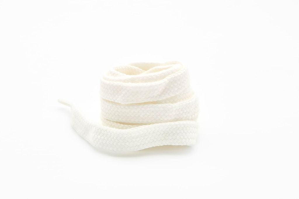 RINGELSPITZ - Bio-Flachsenkel weiß – GOTS- - 130 cm