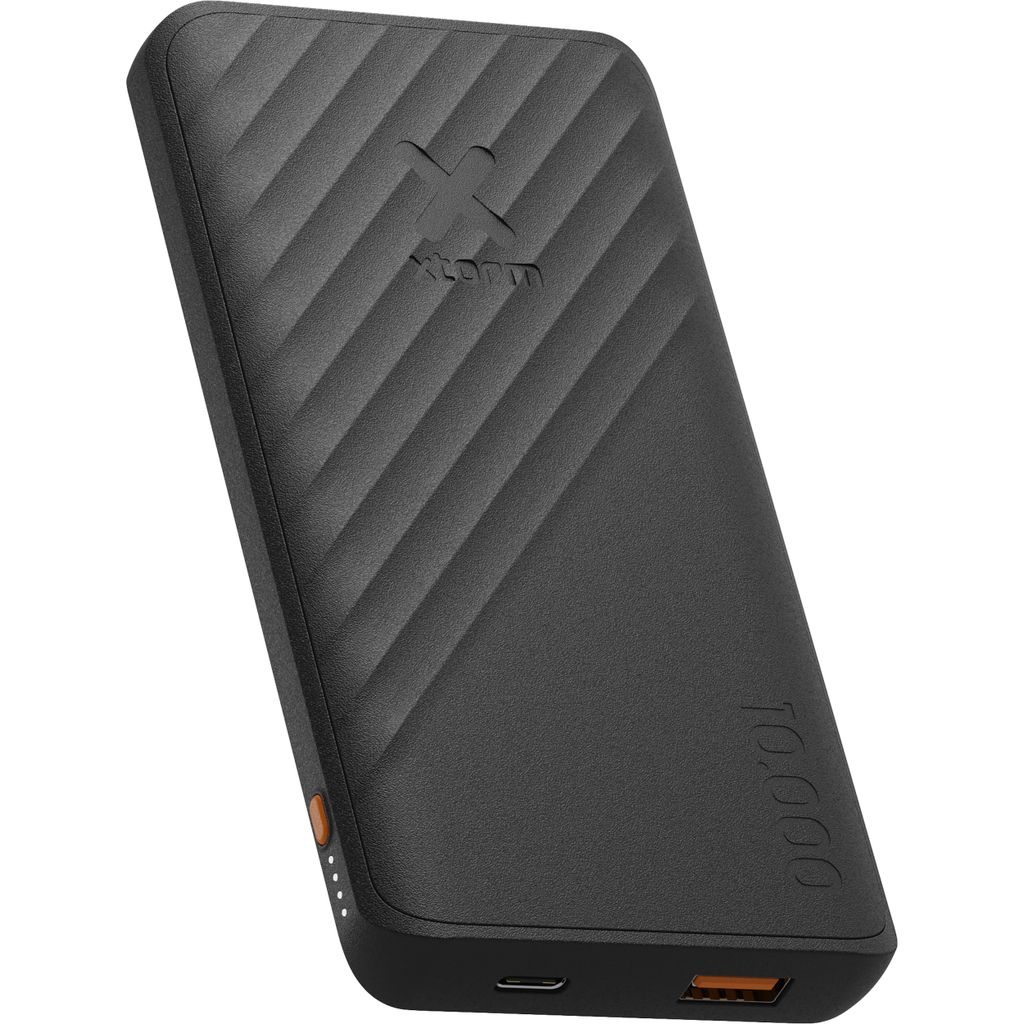 Xtorm 15W FastCharge Go2 Powerbank 10.000 - Holzkohle Schwarz