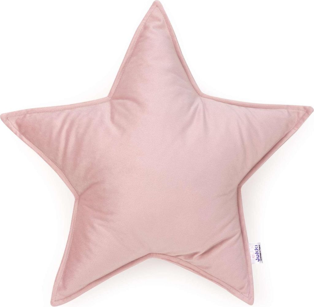 Smokey Pink Soft Velvet Sternkissen Produktbild 