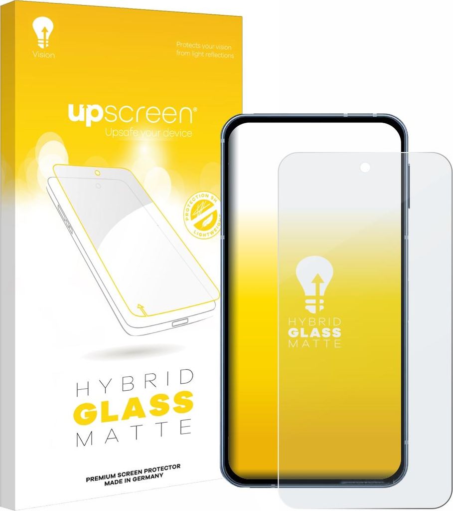 upscreen Entspiegelungs Schutzglas für Sharp Aquos Sense 10 Schutzfolie Panzer Folie Glas Display Schutz matt