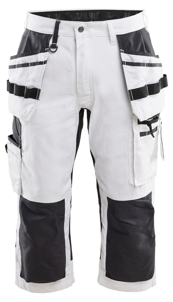 Blakläder Maler Piratenhose mit Stretch 1912, Farbe:Weiß/Schwarz, Größe:D92