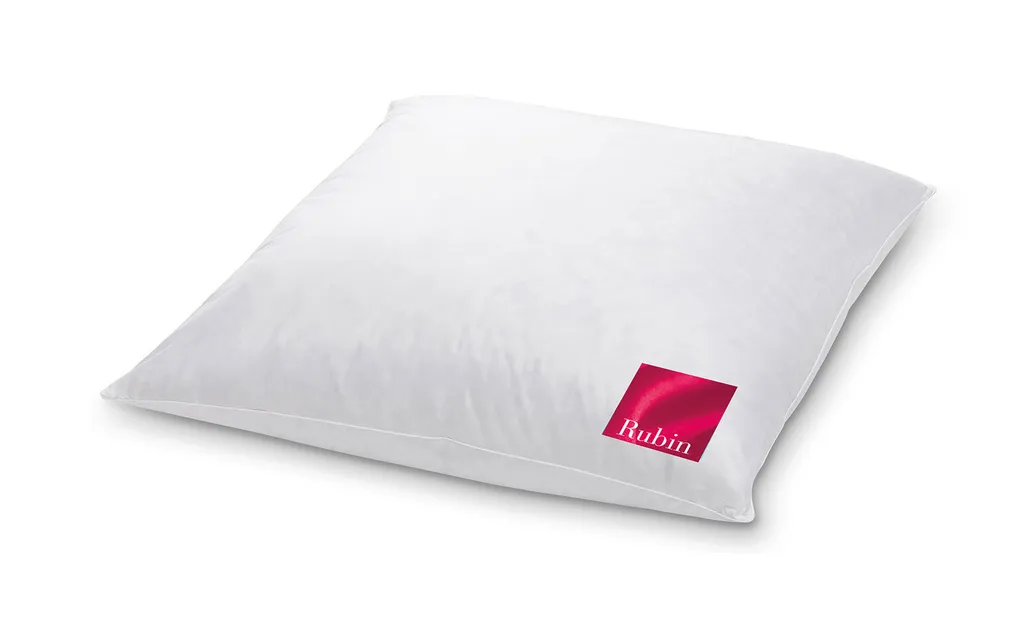 Oreiller anti-allergique ferme 80x80 cm lavable pour nuits saines Rubin