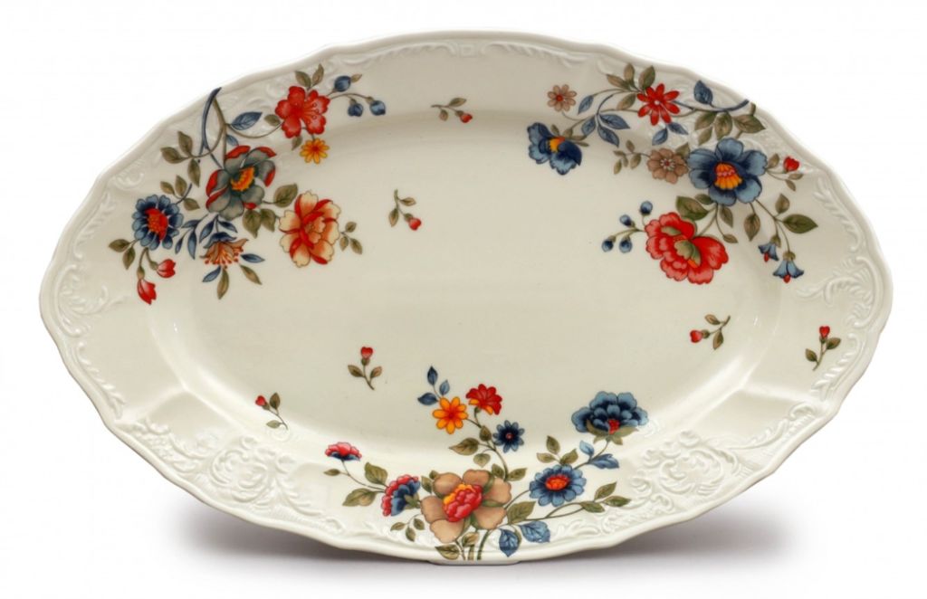 Thun 1794 Bernadotte, mísa oválná, 36 cm, slonová kost, Obrázek produktu 