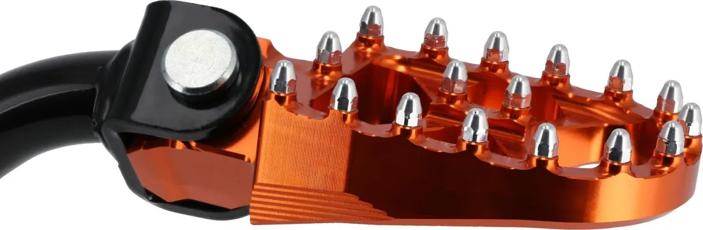 Support repose-pieds Simson S51 S50 pliable orange : Sécurité et Style