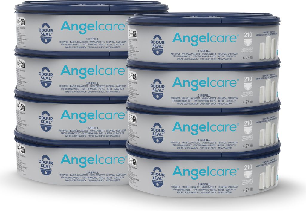 Angelcare Nachfüllkassette für Windeleimer Dress-Up und Produktbild 