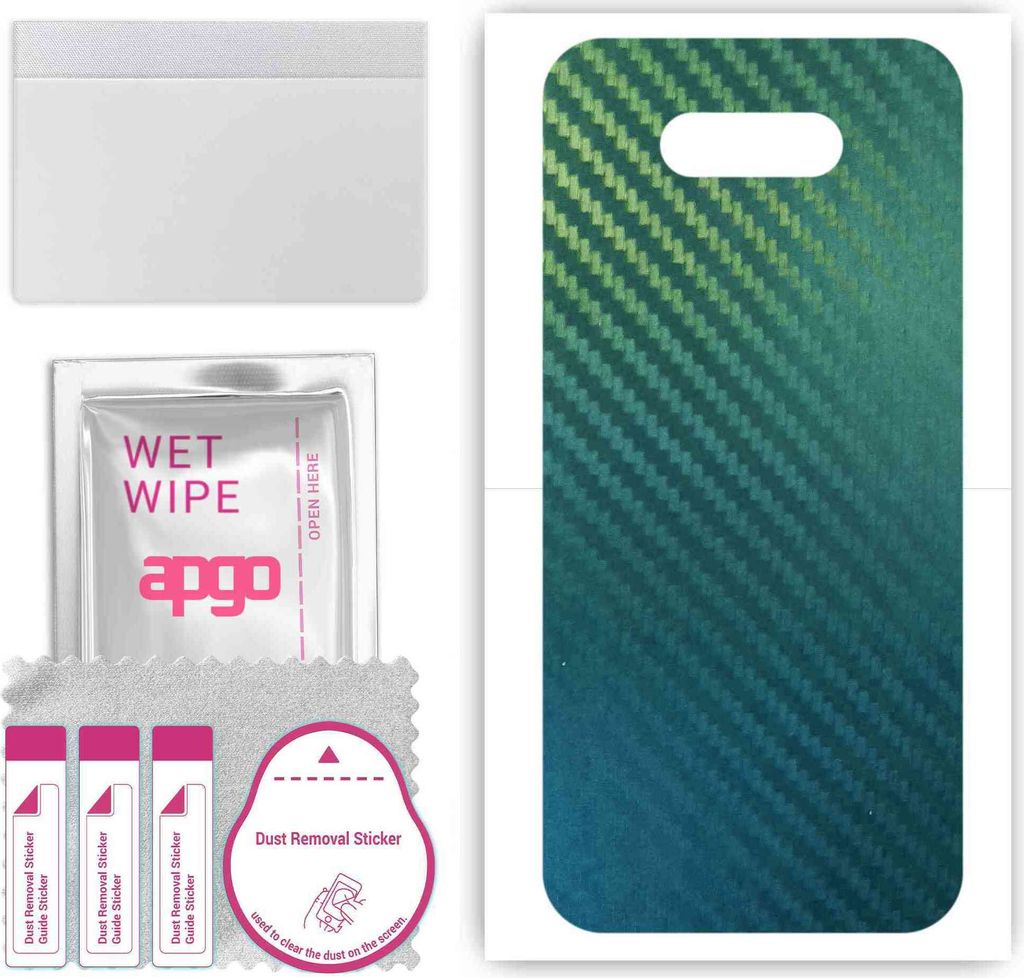 apgo Rückseite Schutzfolie, Skin, kompatibel mit LG Q31, Produktbild 