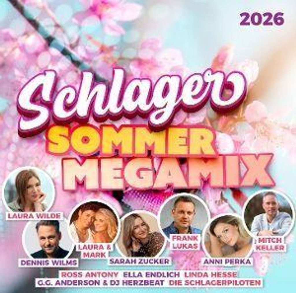 Schlager Sommer Megamix 2026 (2CD) Produktbild 