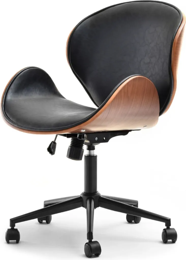 Chaise YLSA noyer et noir - Solution gain de place et confort premium