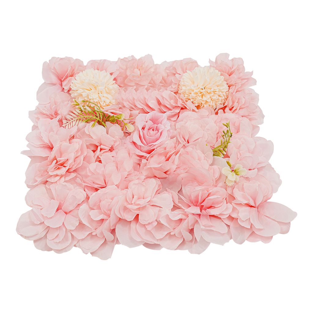12 Stück Künstliche Blumenwand Rosenwand Blumenpaneele diy Hochzeit Wand Dekor Hintergrund