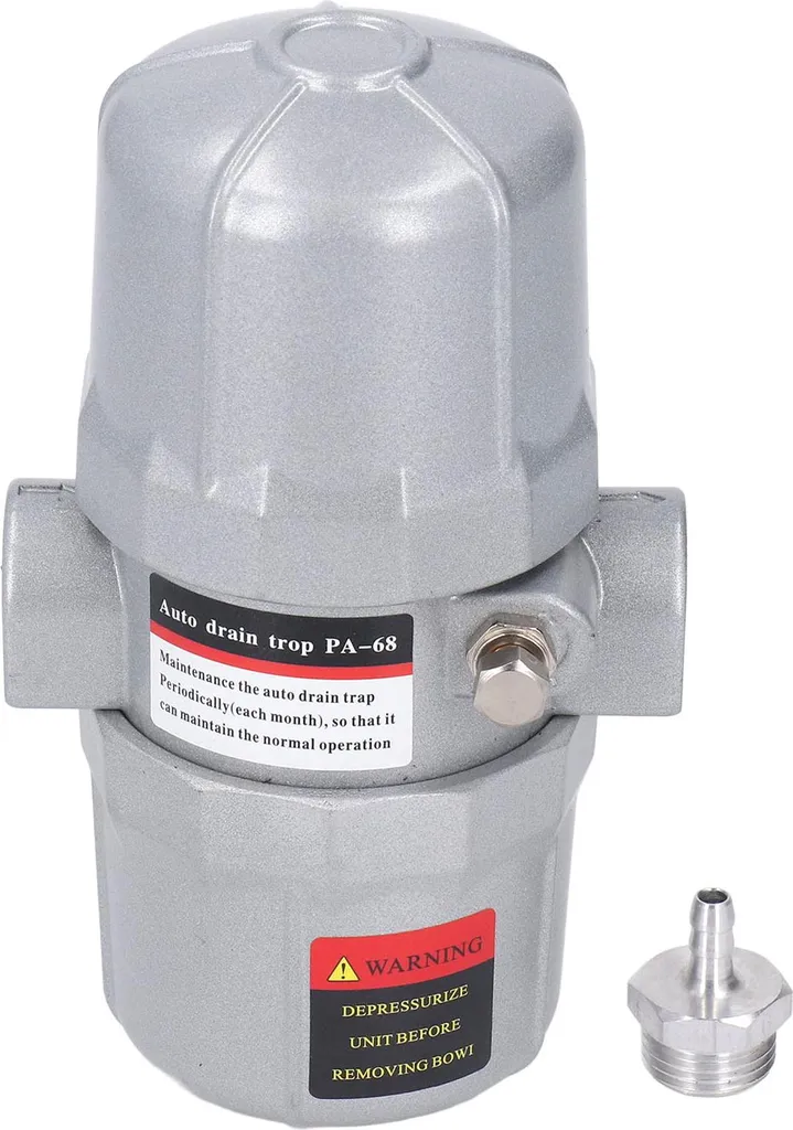 Purgeur de condensats automatique G1/2 : stoppez l'eau dans votre air