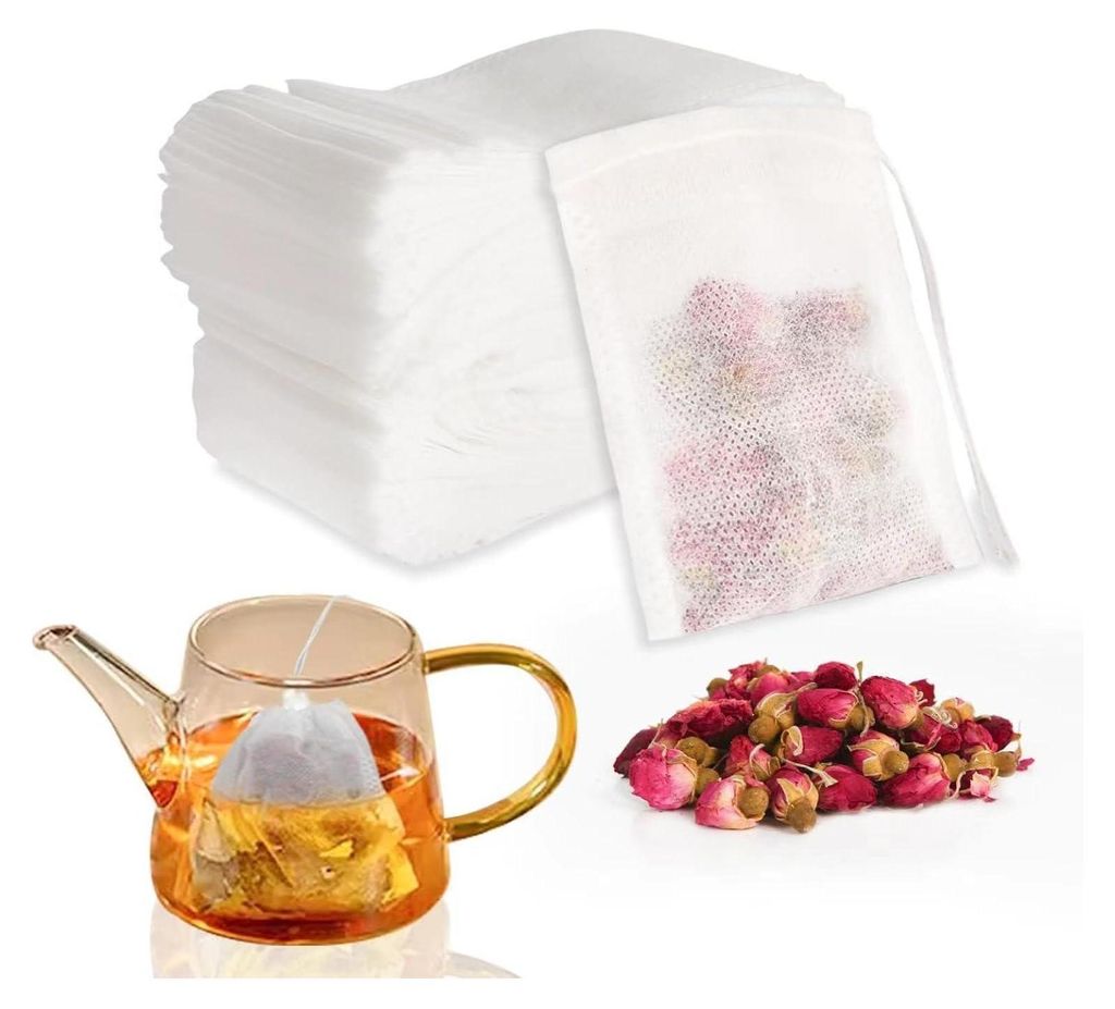 500 Stück Teebeutel für losen Tee Papier Teefilter 7x9cm Produktbild 