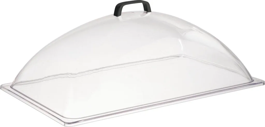 Couvercle anti-poussière GN 1/1 transparent pour bac pro APS