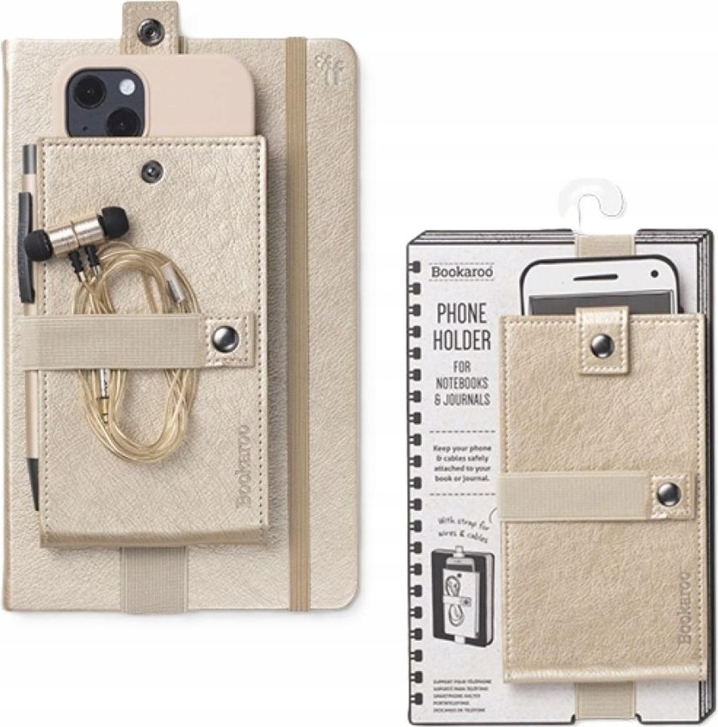 Bookaroo Telefonhalterung gold Smartphone-Halterung