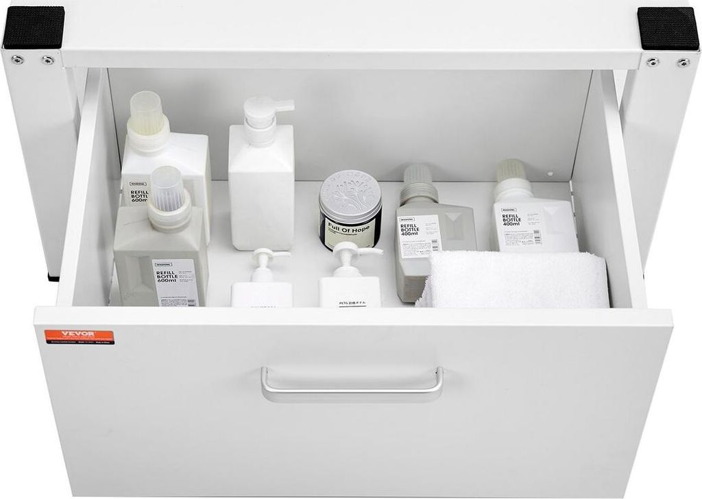 Laundry Pedestal 686mmW x 366mmH, Washer And Dryer Base Stand Platform Universal Fit 299kg Capacity, Heavy Duty Multi-Functional Base for Washing M...