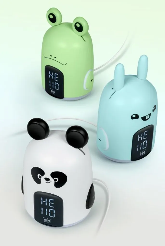 Réveil Éducatif Lapin pour Enfant avec LED Bleu et Alarmes Buzzers - 16
