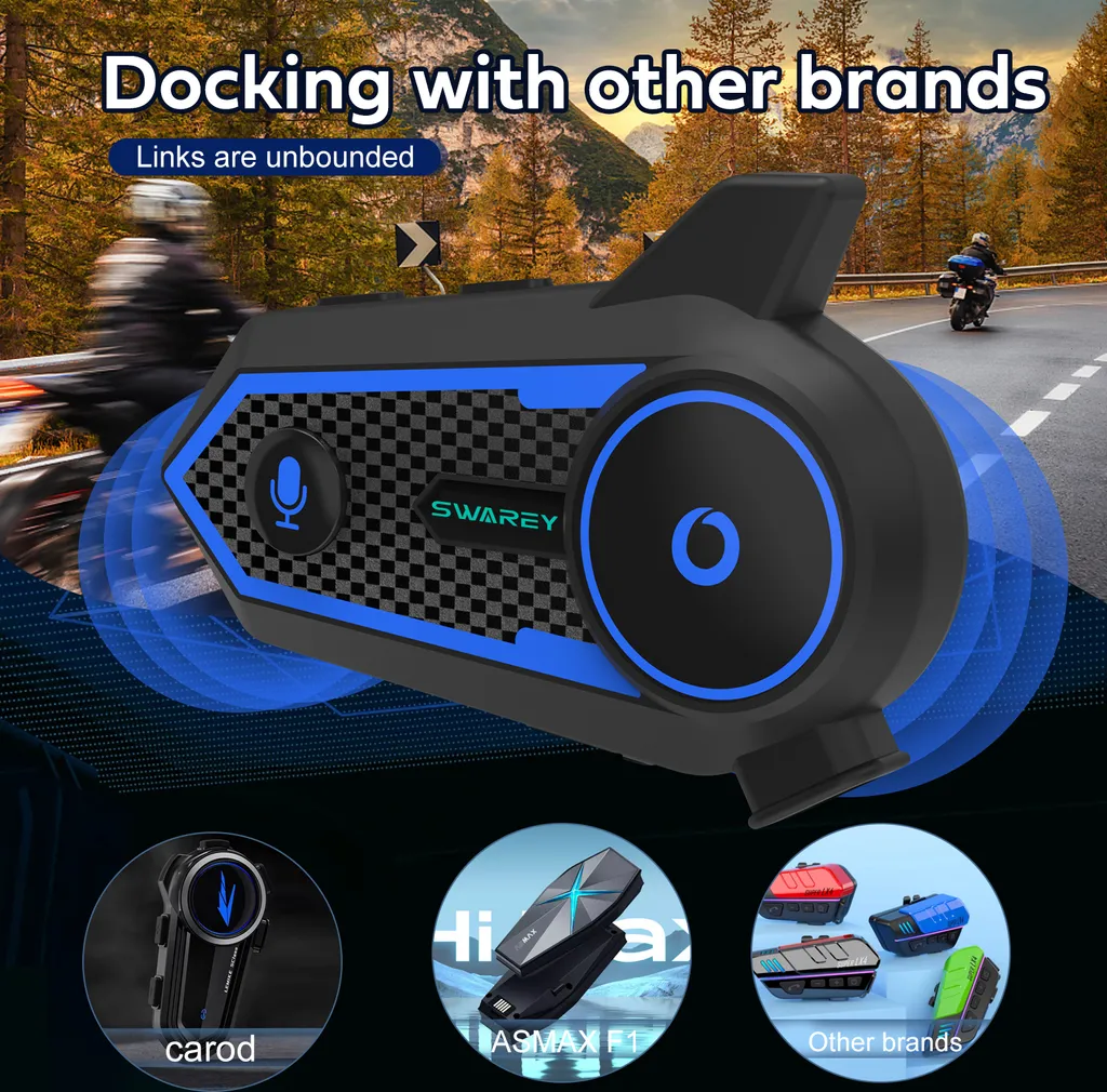 Intercom Moto pour 2 Conducteurs S6 Plus : Idéal pour vos Balades - 17