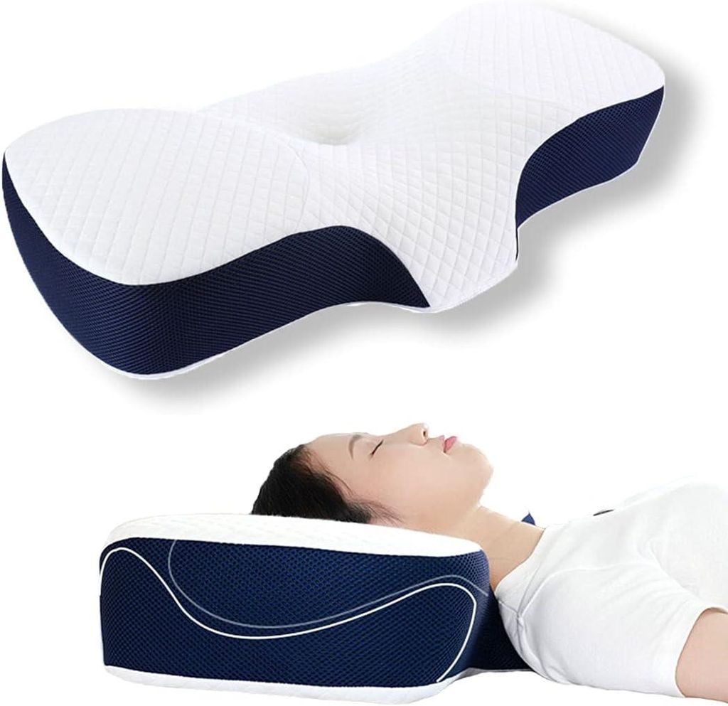 Nackenkissen Kopfkissen, Memory Foam Kissen. Ergonomisches Kopfkissen, Nackenstützkissen