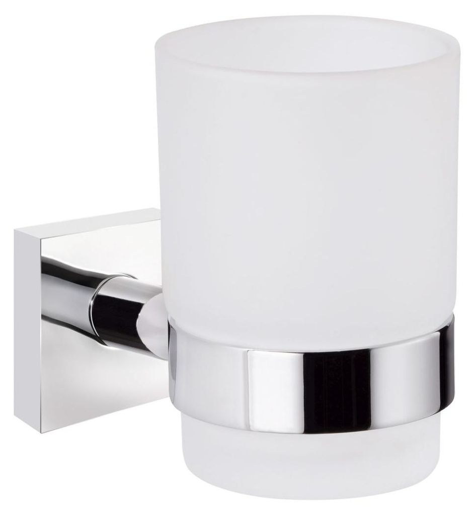 Primaster Zahnputzbecher Classic Cube Edelstahl