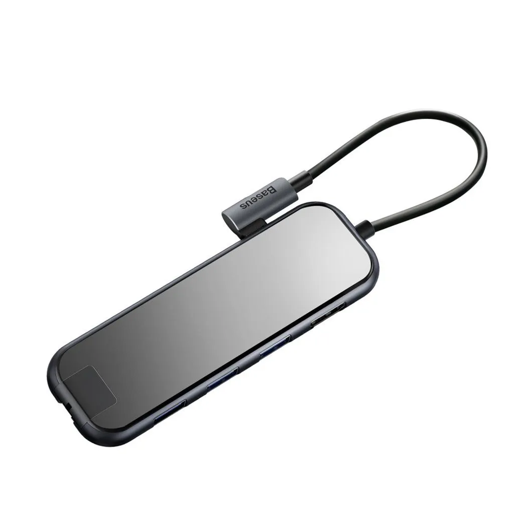 Station d'accueil USB-C Adaptateur Multiport HDMI et Réseau RJ45 Baseus