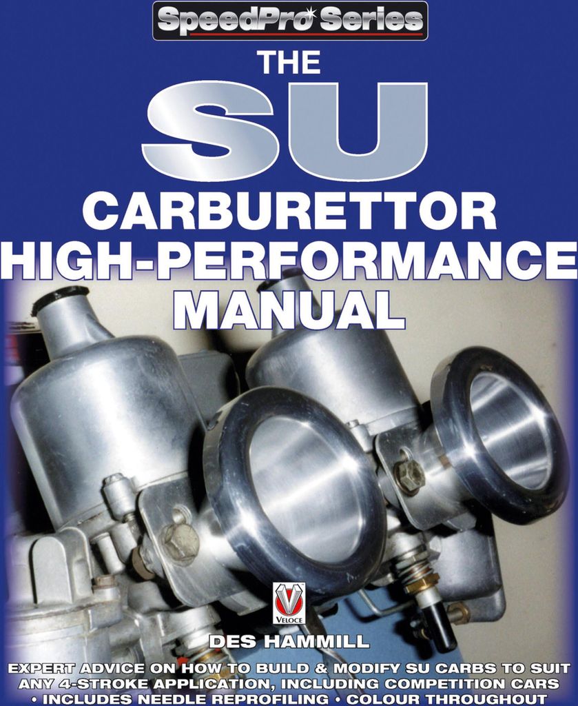 The Su Carburettor High Performance Manual Produktbild 