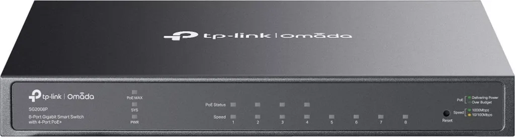 TP-Link Omada Switch 10x GE SG2008P (JetStream) POE